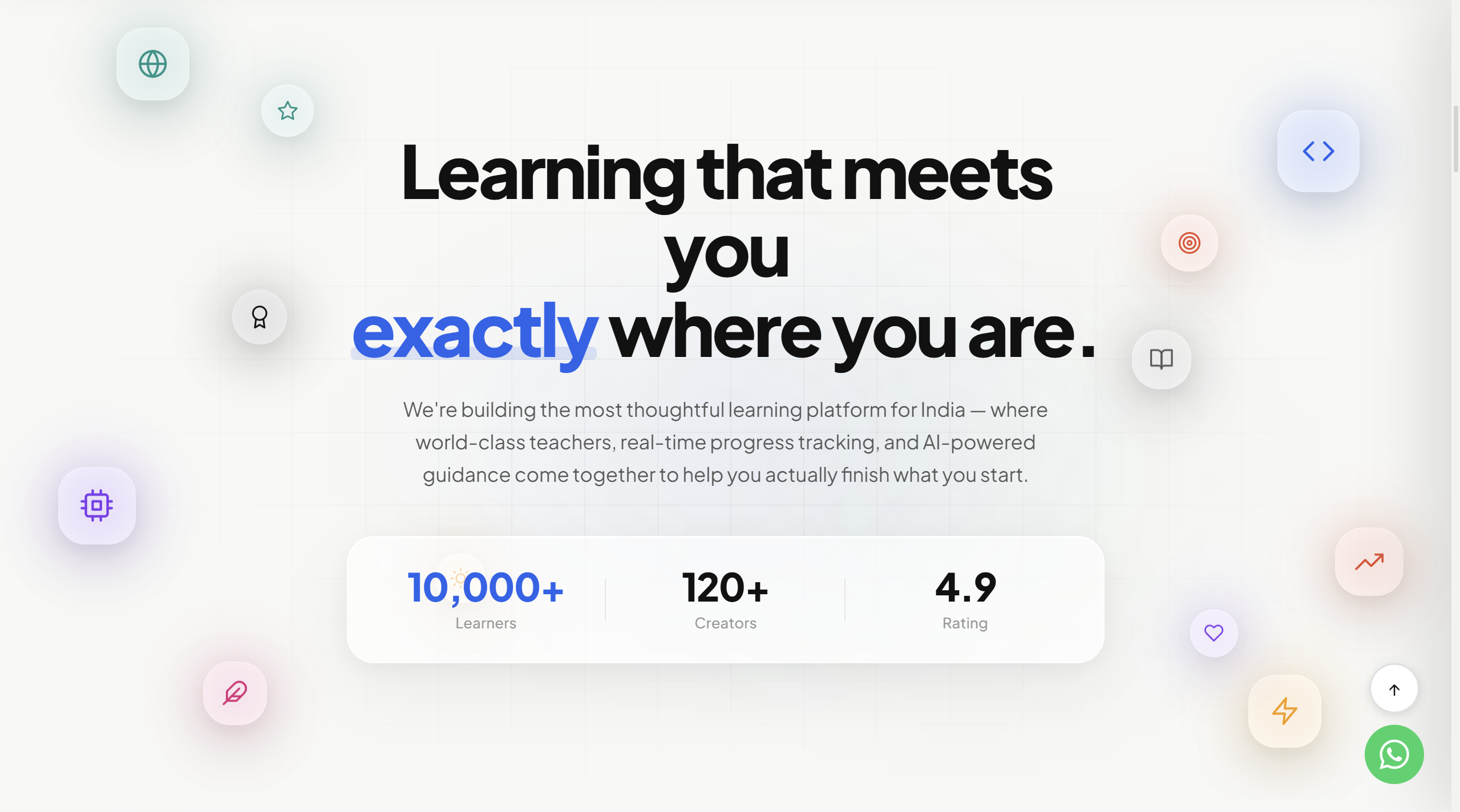 ClassAIM — design system with serif display and mono labels